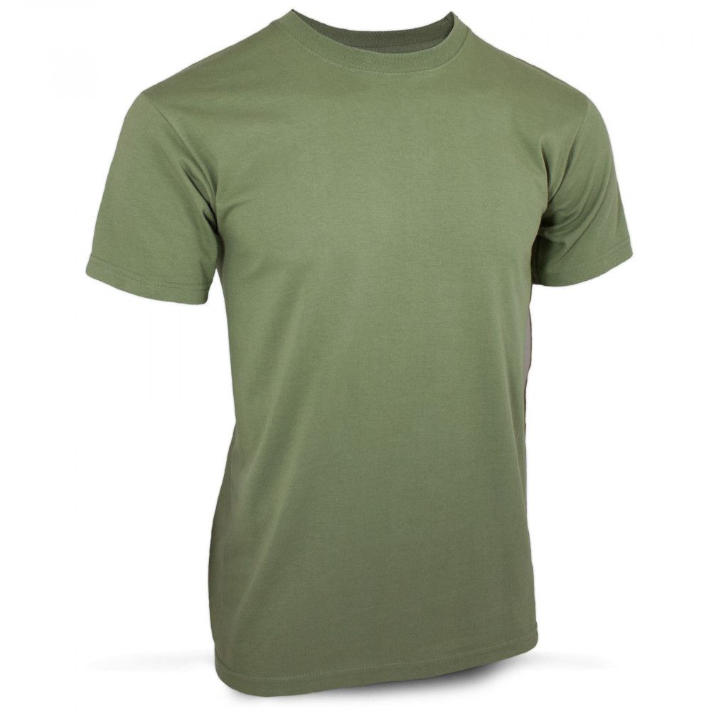 Tee-shirt coton vert armée