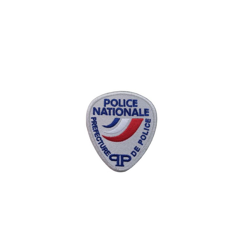 Ecusson de Bras Brodé Police Nationale Prefecture de Police