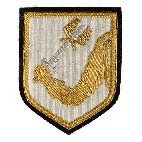 Ecusson de bras brodé main D.G.G.N