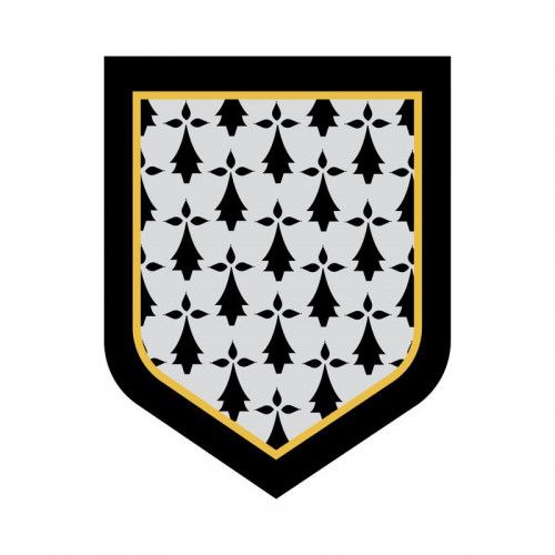 Ecusson de Bras Brode Gendarmerie Departementale Bretagne
