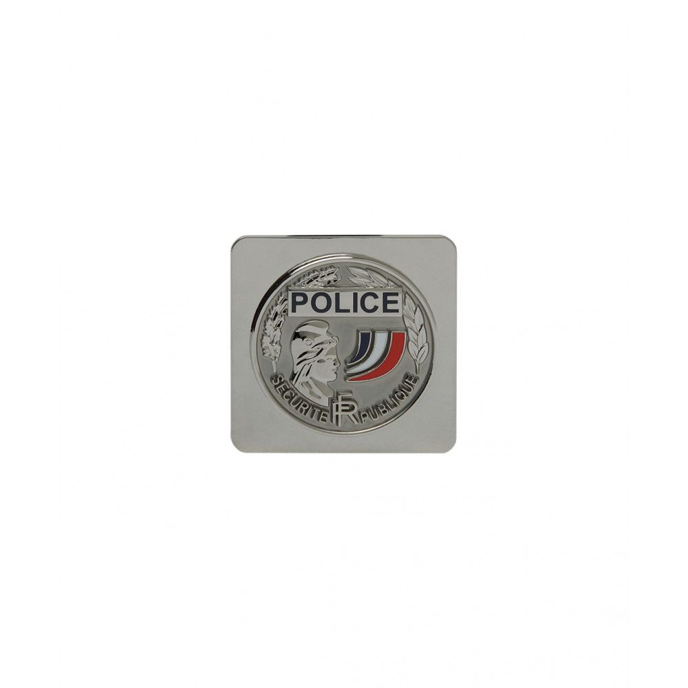 Médaille POLICE Nationale à support carré