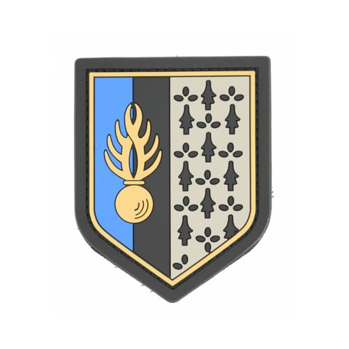 Ecusson de Bras PVC Zone de Defense de Rennes