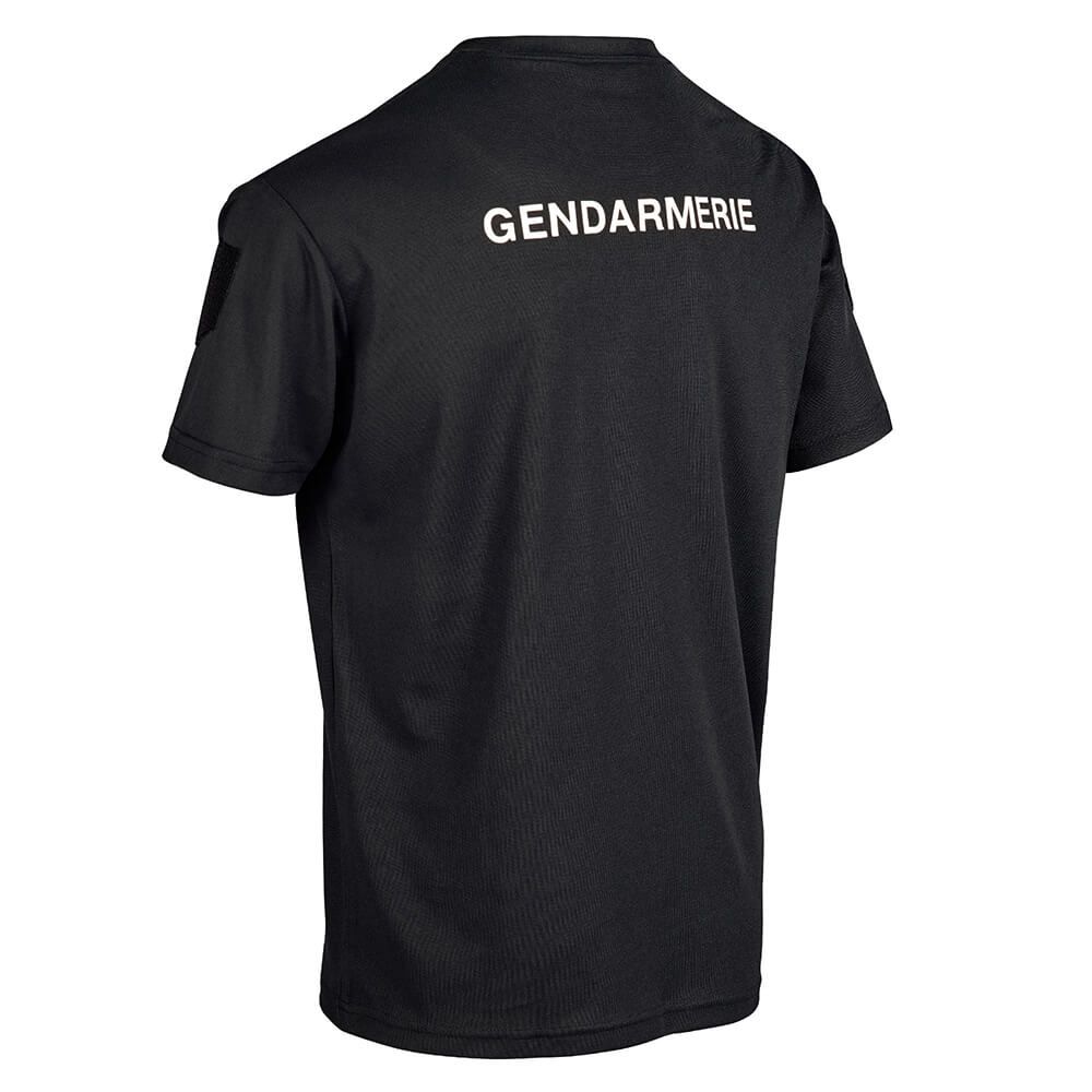Tee-shirt respirant GENDARMERIE + 3 velcros