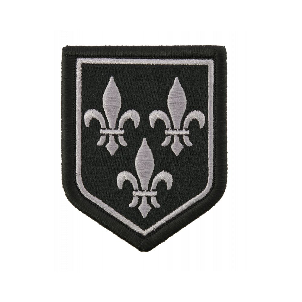 Ecusson de Bras Brode Gendarmerie Departementale Ile De France Basse Visibilité Noir Ecusson de Bras Brode Gendarmerie Departementale Ile De France Basse Visibilité Noir