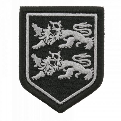 Ecusson de Bras Brode Gendarmerie Departementale Haute Normandie Basse Visibilite Noir