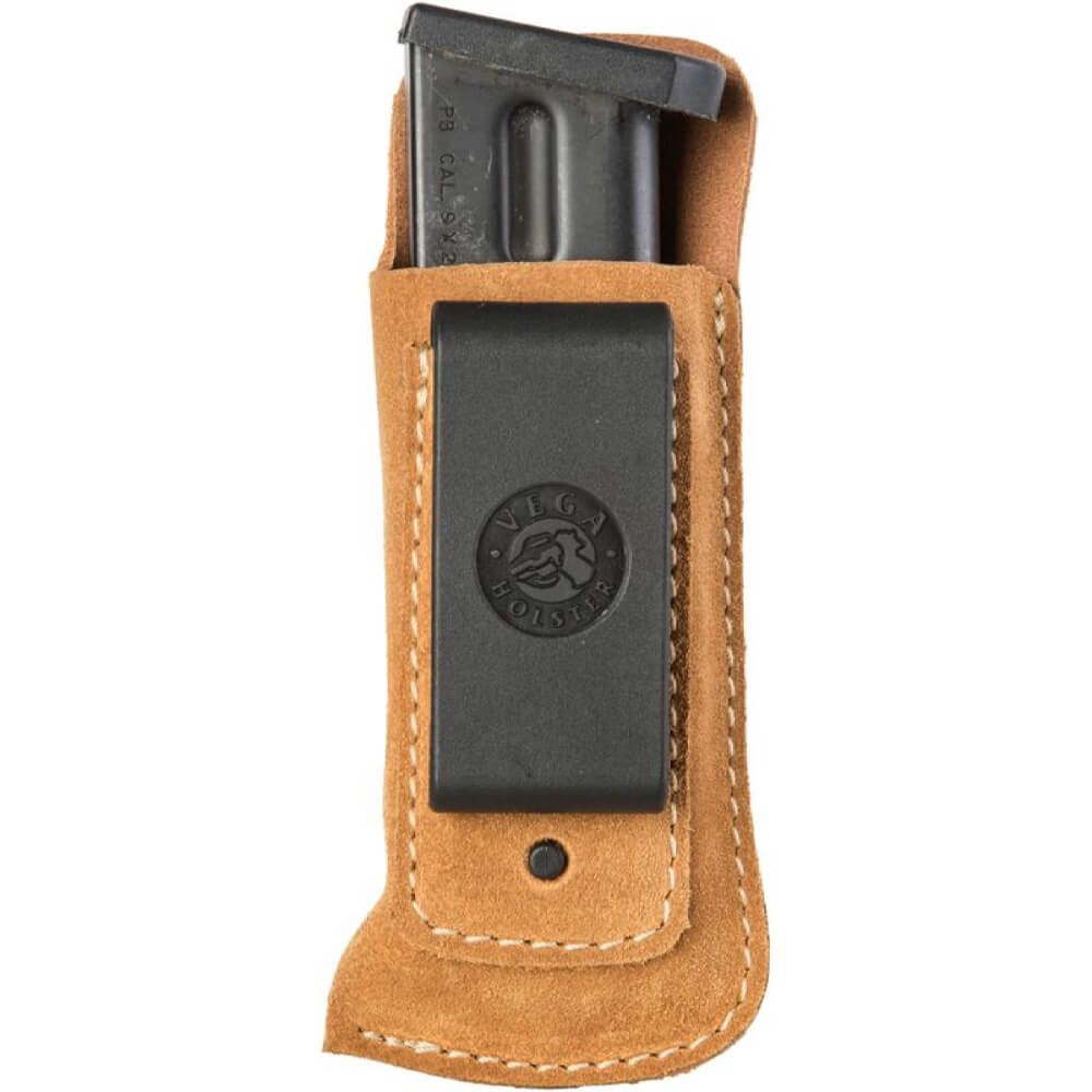 Porte-chargeur simple inside en cuir souple 3P09 beige pour pistolet automatique