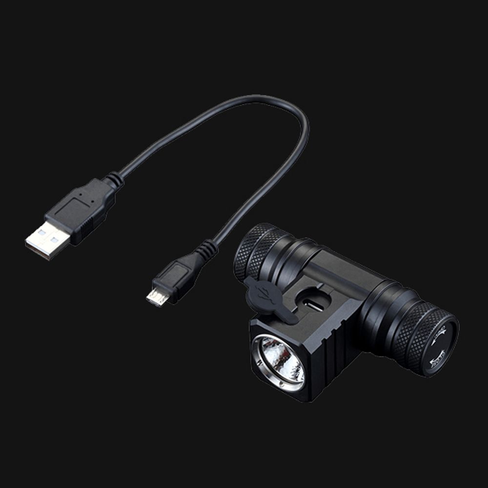 Lampe Frontale HR25 - 1180Lumens rechargeable USB - Niteye