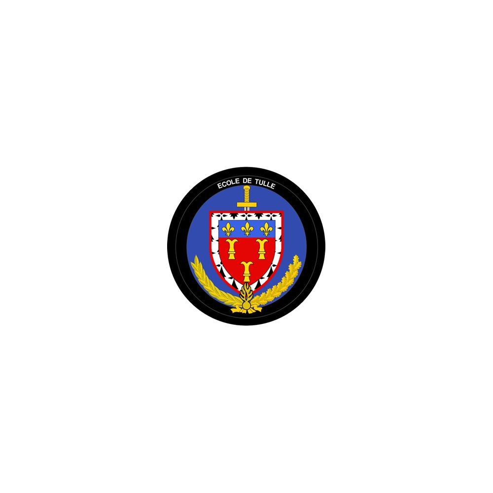 Ecusson de bras brodé Gendarmerie Tulle Ecusson de bras brodé Gendarmerie Tulle