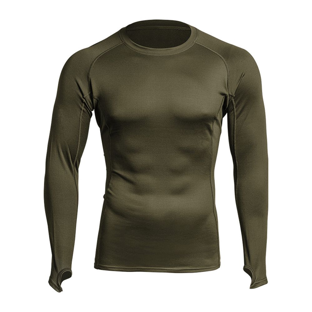 Maillot thermo performer 0/-10°C vert olive - A10 Equipement