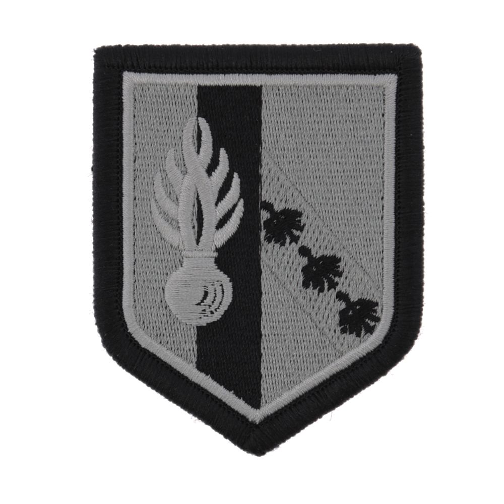 Ecusson de Bras Brode Zone de defense de Metz BV Noir Ecusson de Bras Brode Zone de defense de Metz BV Noir