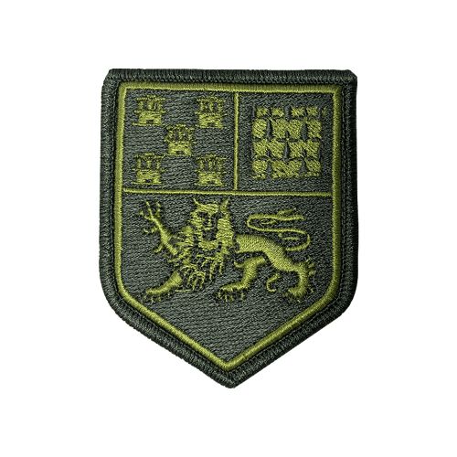 Ecusson de bras brode Aquitaine Limousin Poitou-Charentes basse visibilite vert