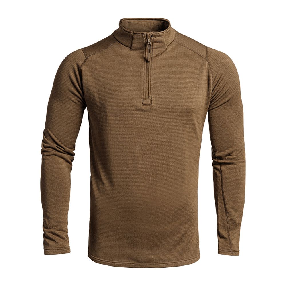 Sweat zippe thermo performer -10/-20°C coyote - A10 Equipement