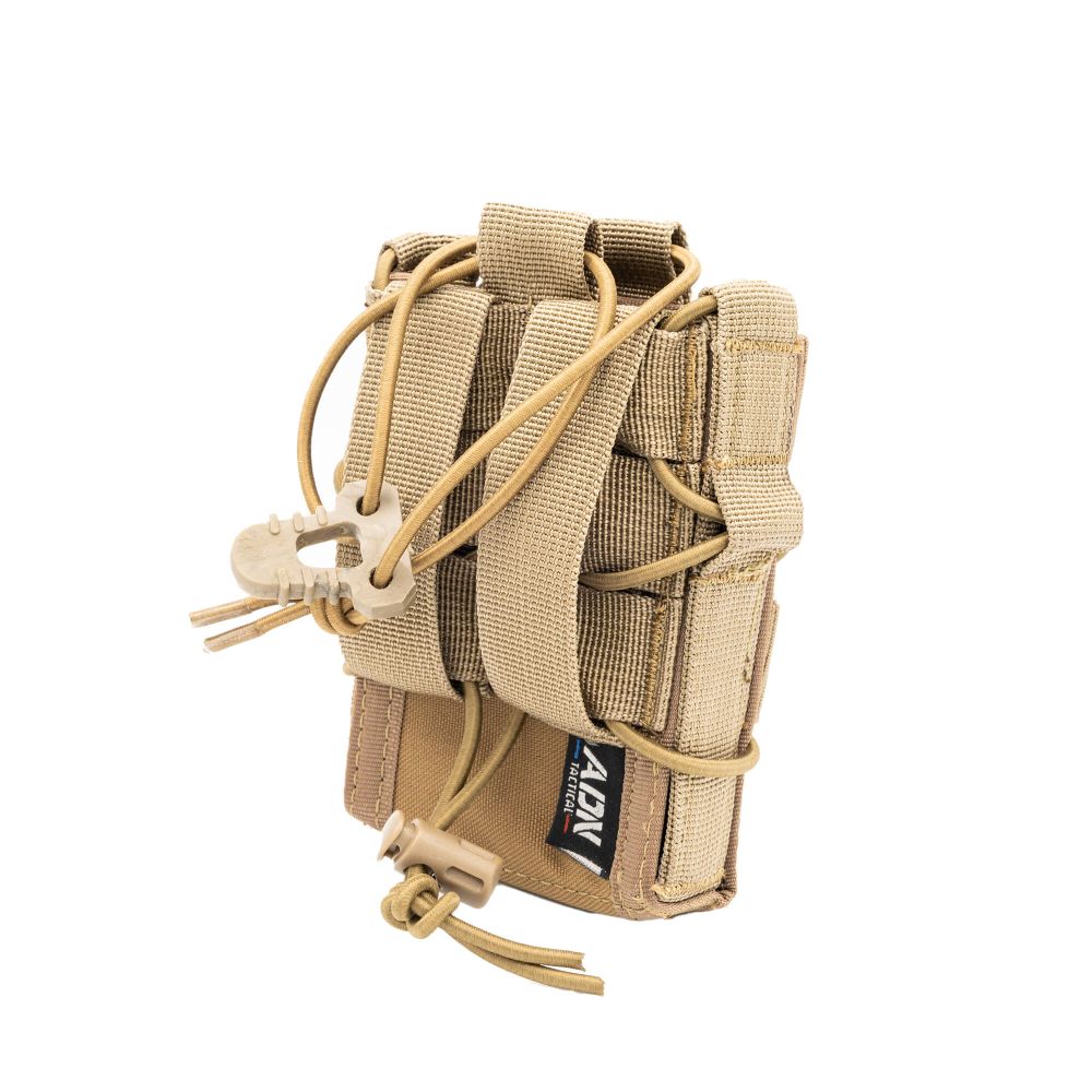 Porte chargeur simple 223/M4 coyote - ADN Tactical Porte chargeur simple 223/M4 coyote - ADN Tactical