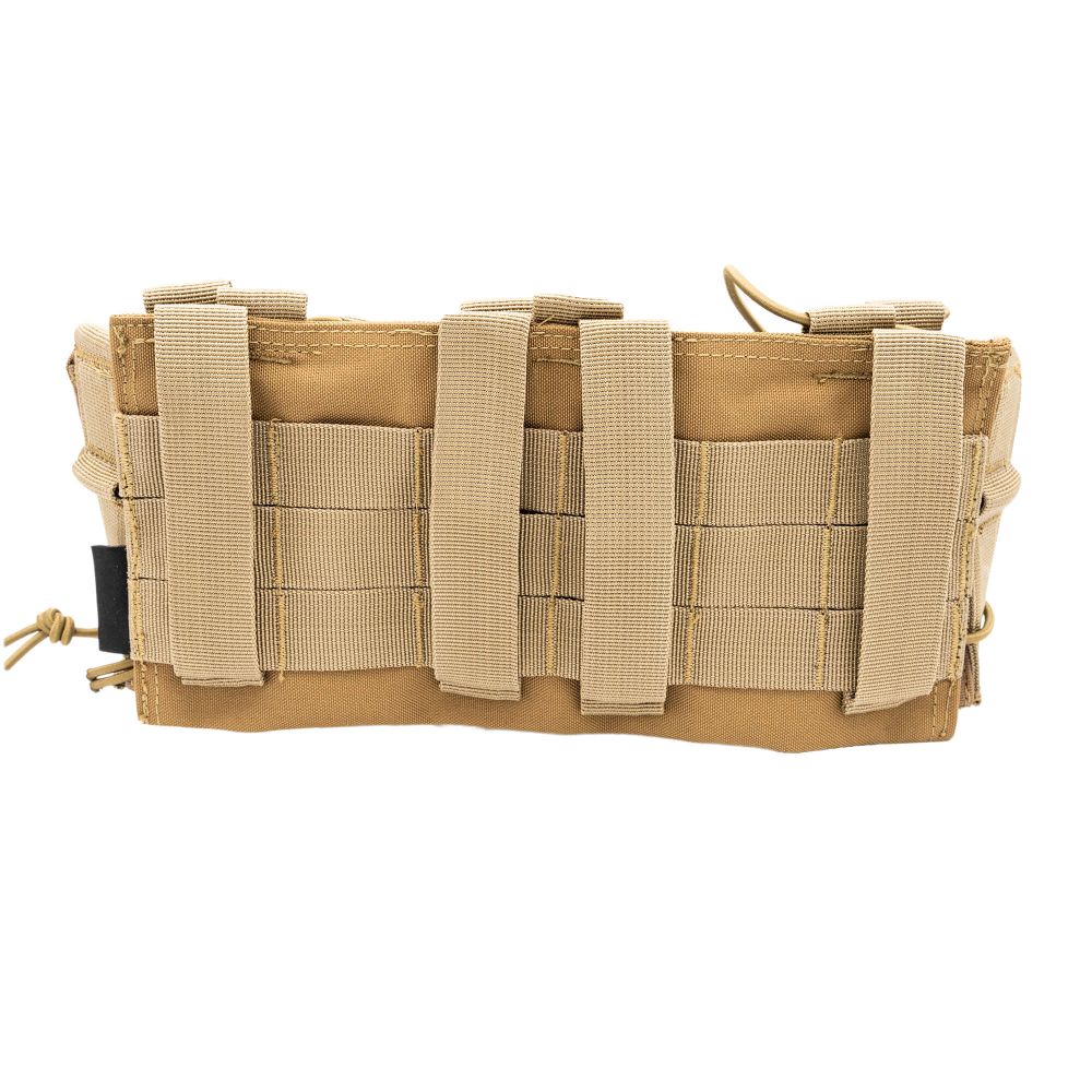 Porte chargeur triple 223/M4 coyote - ADN Tactical Porte chargeur triple 223/M4 coyote - ADN Tactical