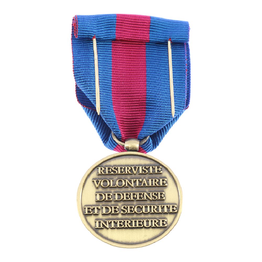 Medaille ordonnance Reserviste de la Defense et de la Securite Interieure Bronze