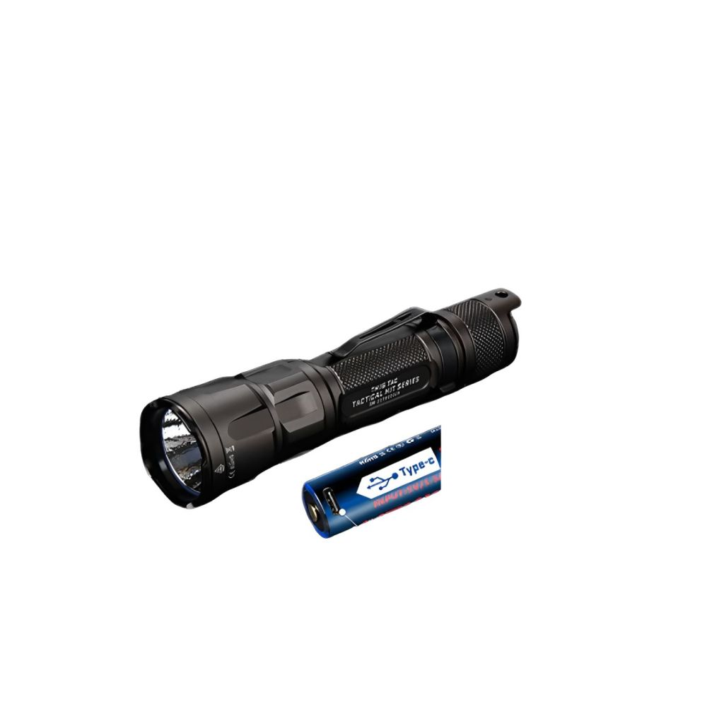 Lampe tactique rechargeable TH16TAC 2000 Lumens - Niteye