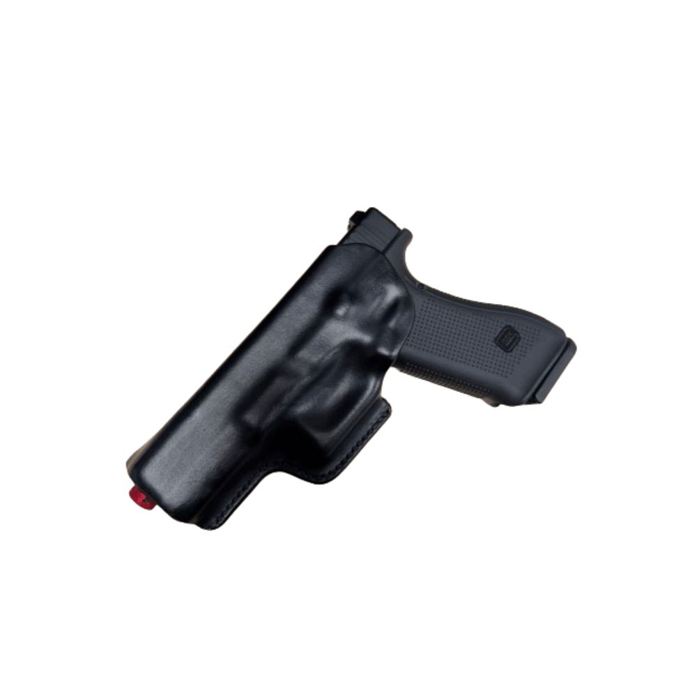 Holster Inside pour Glock 17 avec Clip métallique Pring Steel J-CLIP simple Fabrication Française By Passion cuir - ADN Tactical