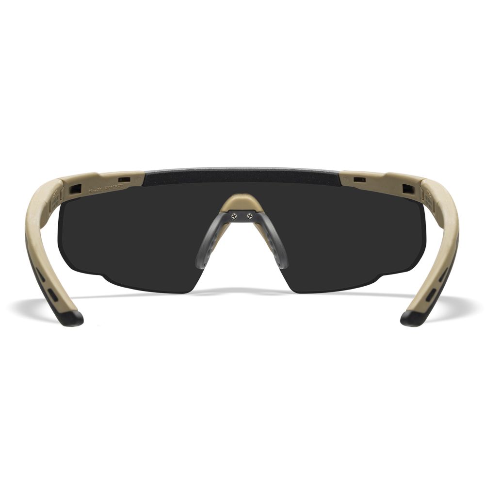 Kit lunettes Saber Advanced coyote verres fumés, clairs et oranges - Wiley X