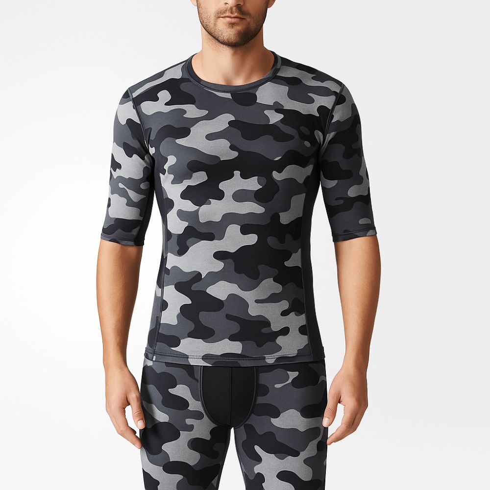 Tee-shirt Techfit manches courtes - Camouflée - Adidas Tee-shirt Techfit manches courtes - Camouflée - Adidas
