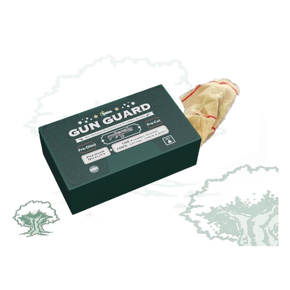 Lingettes de nettoyage pour armes Gun Guard - SMS Lingettes de nettoyage pour armes Gun Guard - SMS