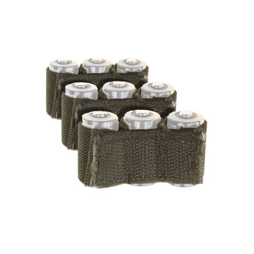 Pack de 3 supports de batterie AA - Coyote - ADN Tactical