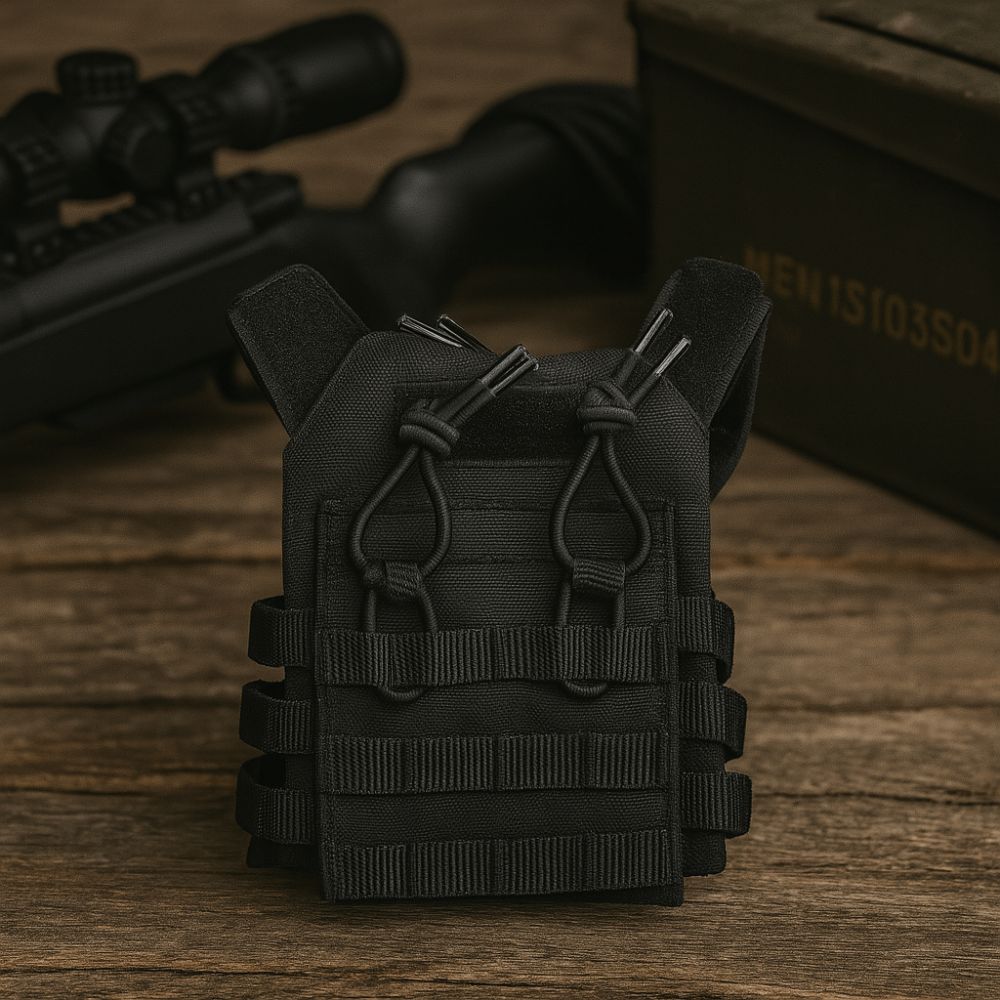 Mini veste MOLLE - Noir - ADN Tactical