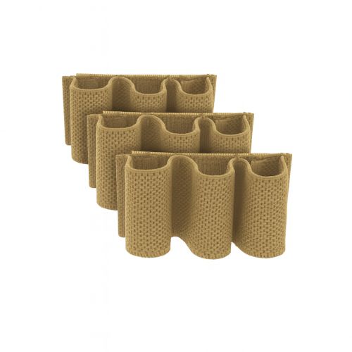 Pack de 3 supports Batteries CR123 - Coyote - ADN Tactical