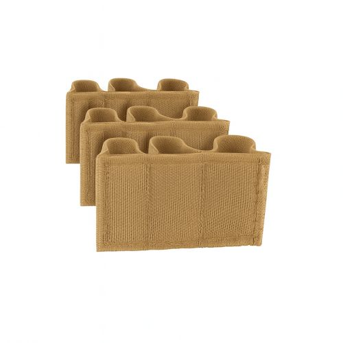 Pack de 3 supports Batteries CR123 - Coyote - ADN Tactical