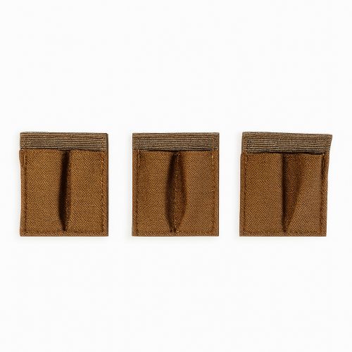 Pack de 3 supports de batterie AA - Coyote - ADN Tactical
